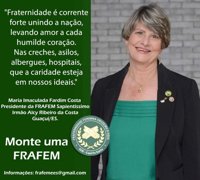 MONTE UMA FRAFEM: Veja os depoimentos das Presidentes das FRAFEMs