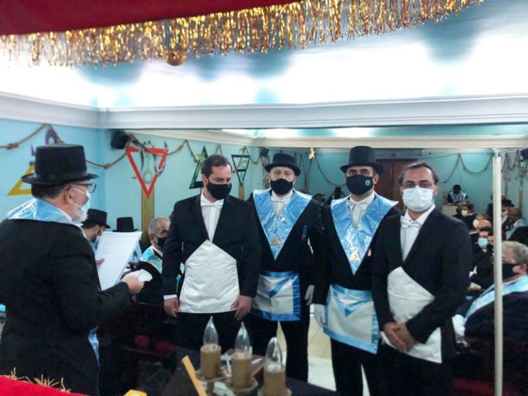 ARLS CONCÓRDIA FLORIANENSE INICIA MAIS DOIS IRMÃOS ARLS CONCÓRDIA FLORIANENSE INICIA MAIS DOIS IRMÃOS