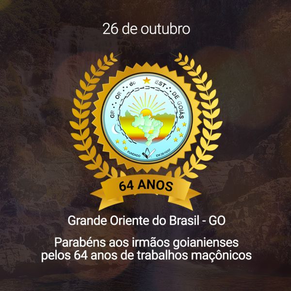 GOB-GO, 64 ANOS DE LUTA PELA LIBERDADE, IGUALDADE E FRATERNIDADE
