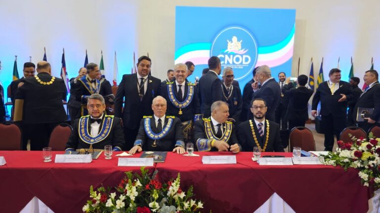 Grão-Mestre Estadual e Grão-Mestre Geral Adjunto do GOB-ES participam do Congresso Nacional da Ordem DeMolay