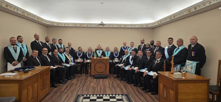Grão-Mestre Estadual participa das Sessões Magnas de Iniciação da ARLS Grande Mestre Alberto Mansur II