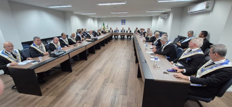 Grão-Mestrado Estadual participa da Sessão do Conselho Estadual da Ordem Grão-Mestrado Estadual participa da Sessão do Conselho Estadual da Ordem