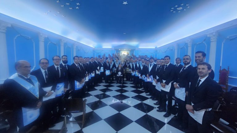 ARLS Delta Maçônica Filhos de Luz e Virtude recebe o Grão-Mestrado para Sessão Magna de Iniciação
